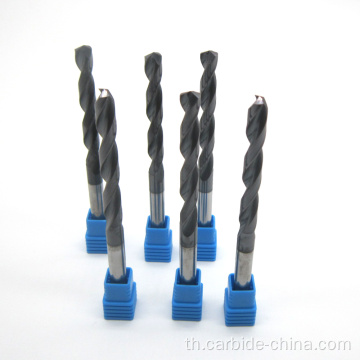 Tungsten Carbide Twist Drill สำหรับเครื่องมือเครื่องซีเอ็นซี